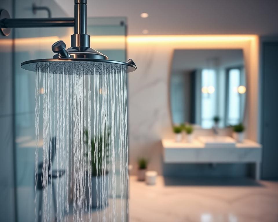 Is een regendouche met thermostaatkraan comfortabel?