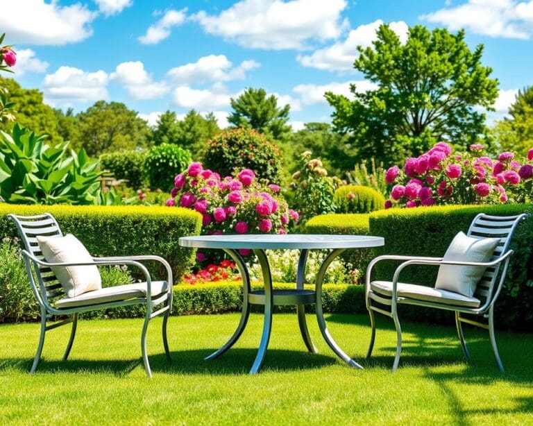 Welke tuinset van aluminium past in je tuin?