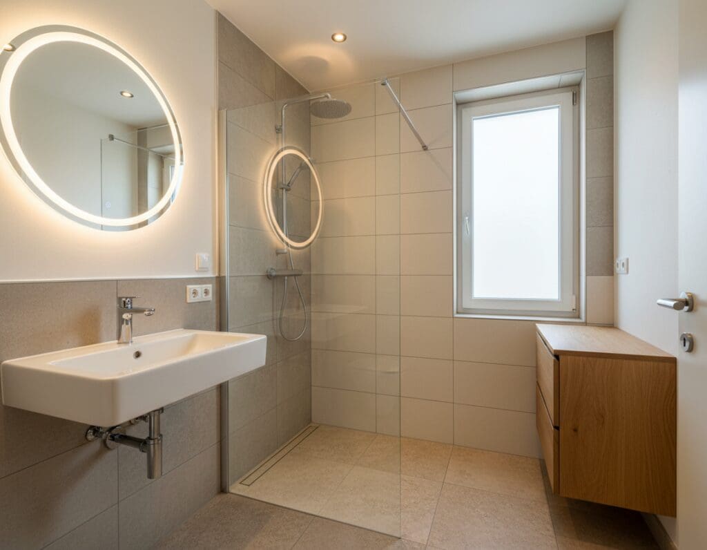 kleine badkamer inrichten