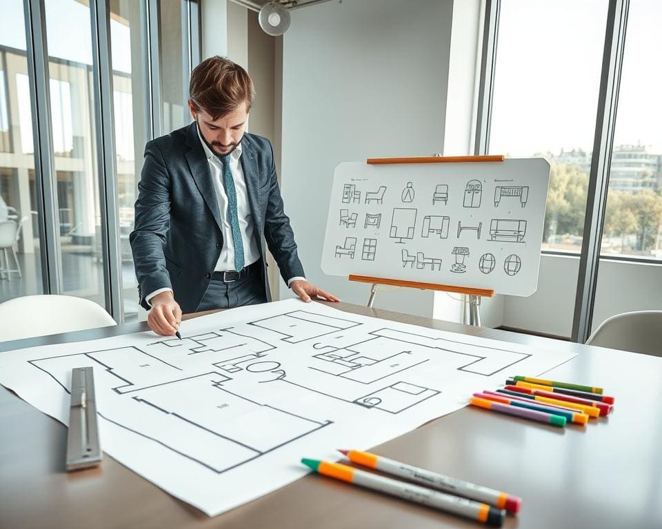 onhandige plattegrond oplossen