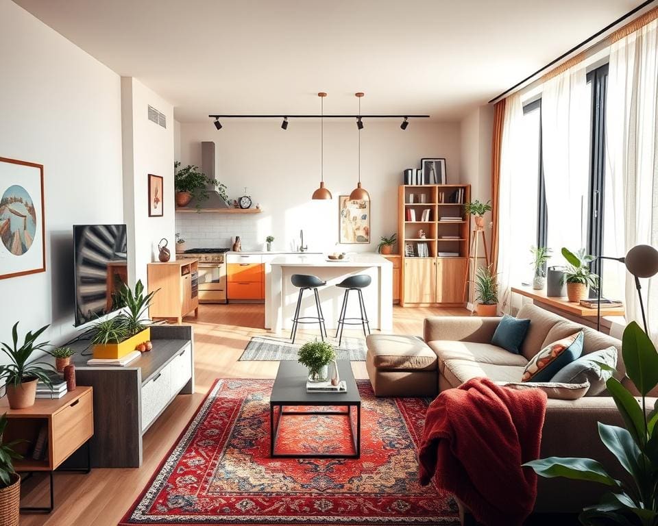 studio appartement indeling