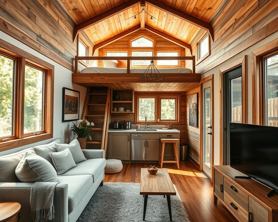 tiny house inrichting
