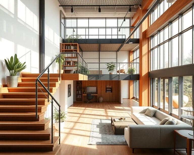 hoogteverschillen interieur benutten