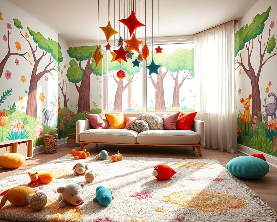 kinderkamer zonder meubels