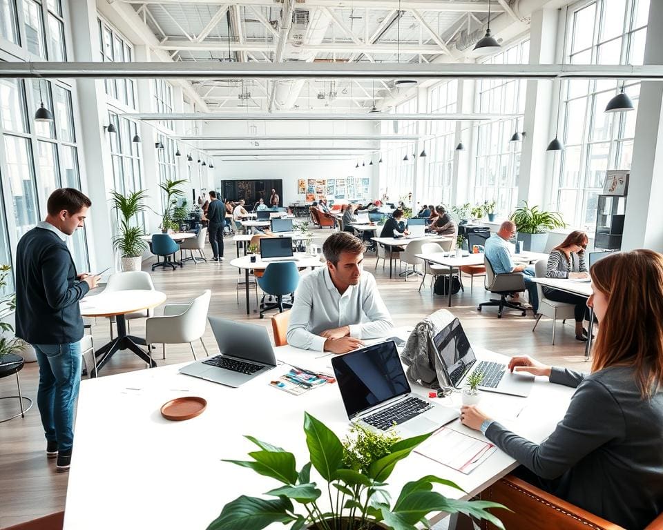 coworking spaces