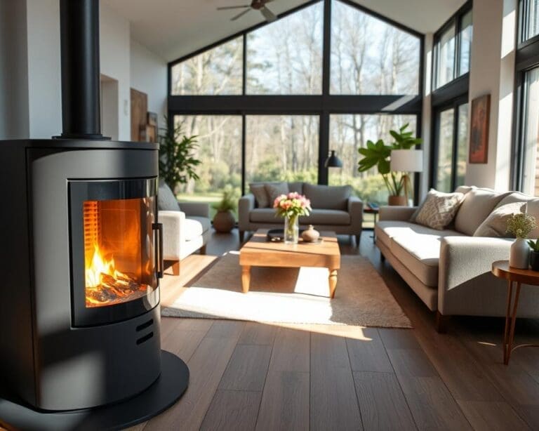 pelletkachel woning