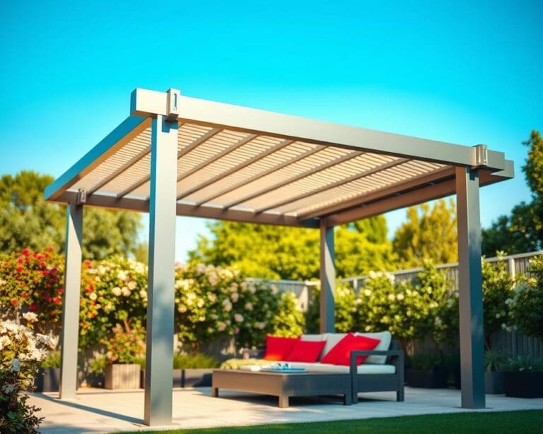aluminium pergola