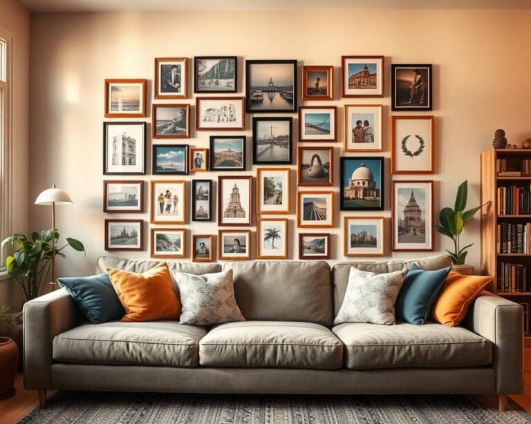 fotowand woonkamer