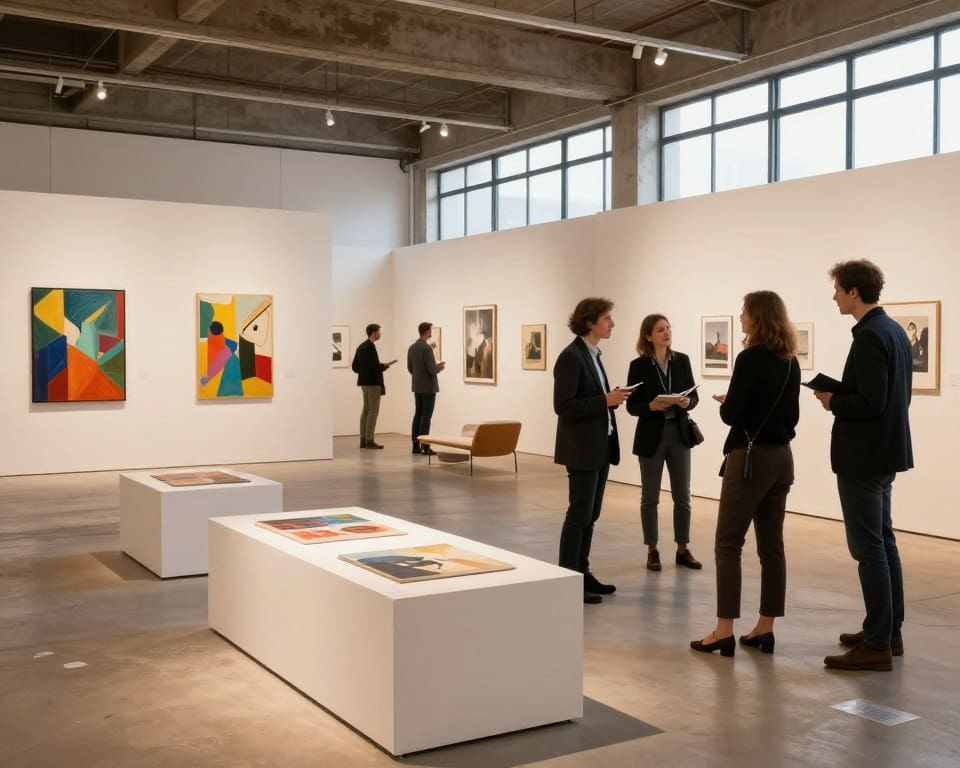 tijdelijke expositieruimte